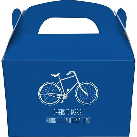 Bicycle Gable Favor Boxes
